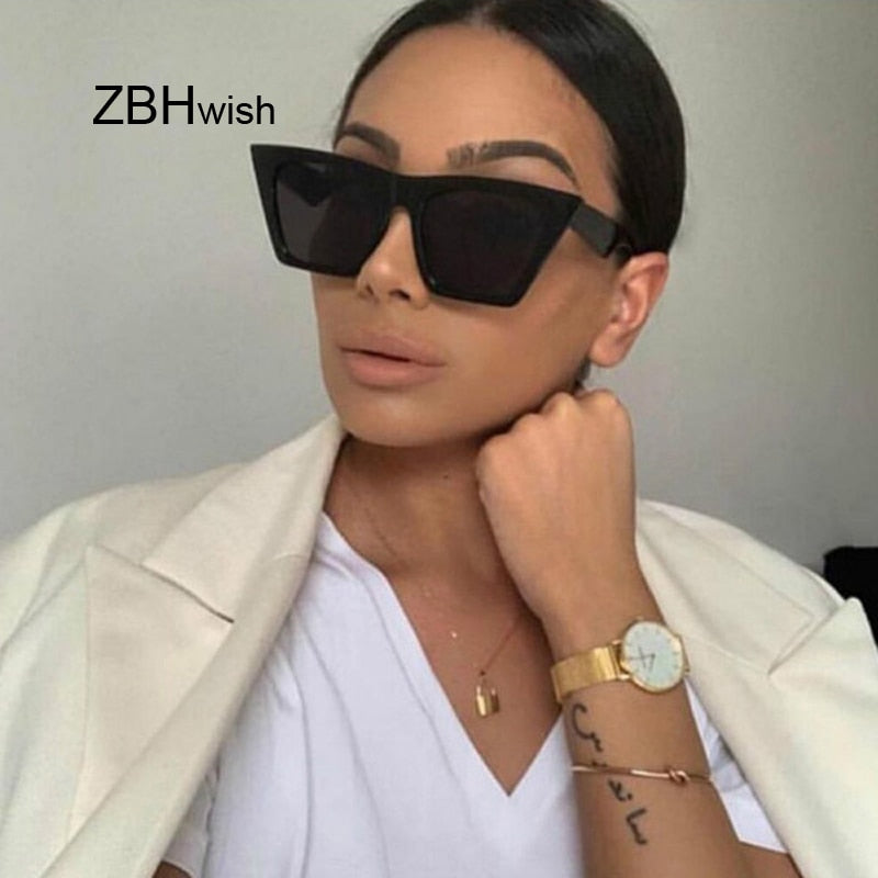 Fashion Square Sunglasses Women Classic Vintage UV400