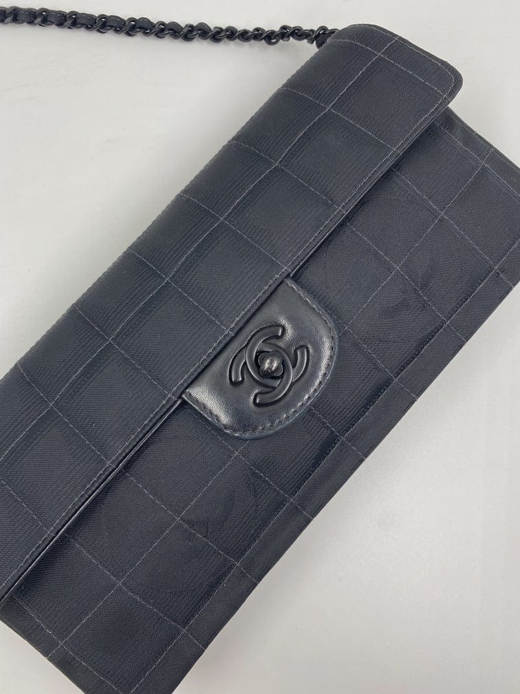 Chanel Travel Line Nylon Flap Bag