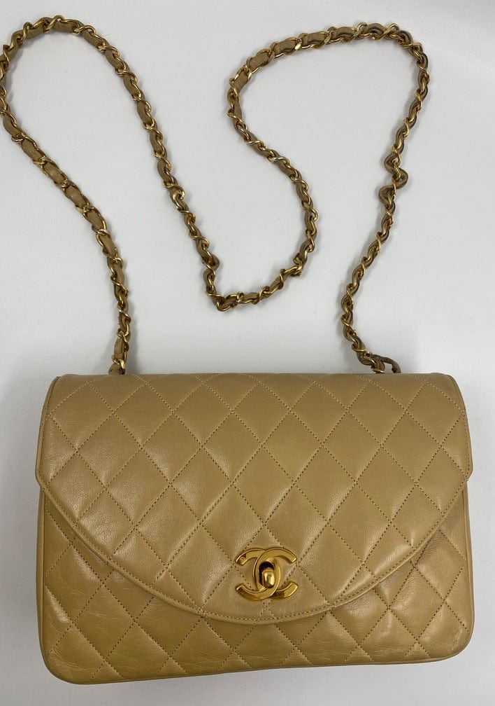 Chanel Vintage Crossbody Flap Bag