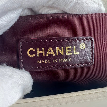 Chanel Mix Leather Medium Flap Boy Bag