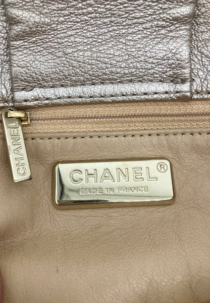 Chanel Champagne Timeless Accordion Flap Bag