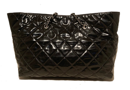 Chanel Black Patent In the Business Tote