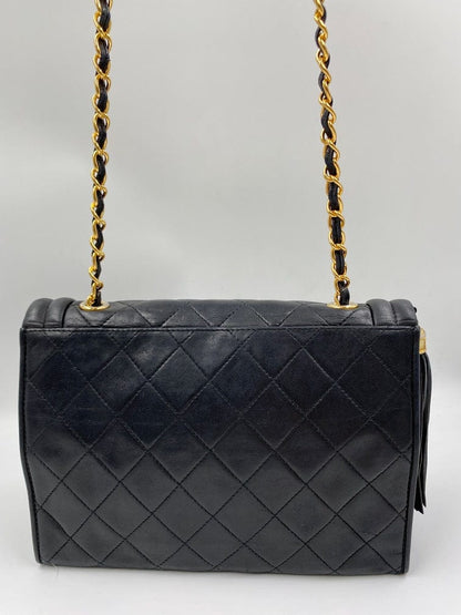 Vintage Chanel Flap Bag w Tassel