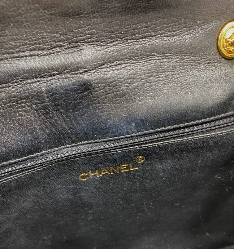 Vintage Chanel Flap Bag w Tassel