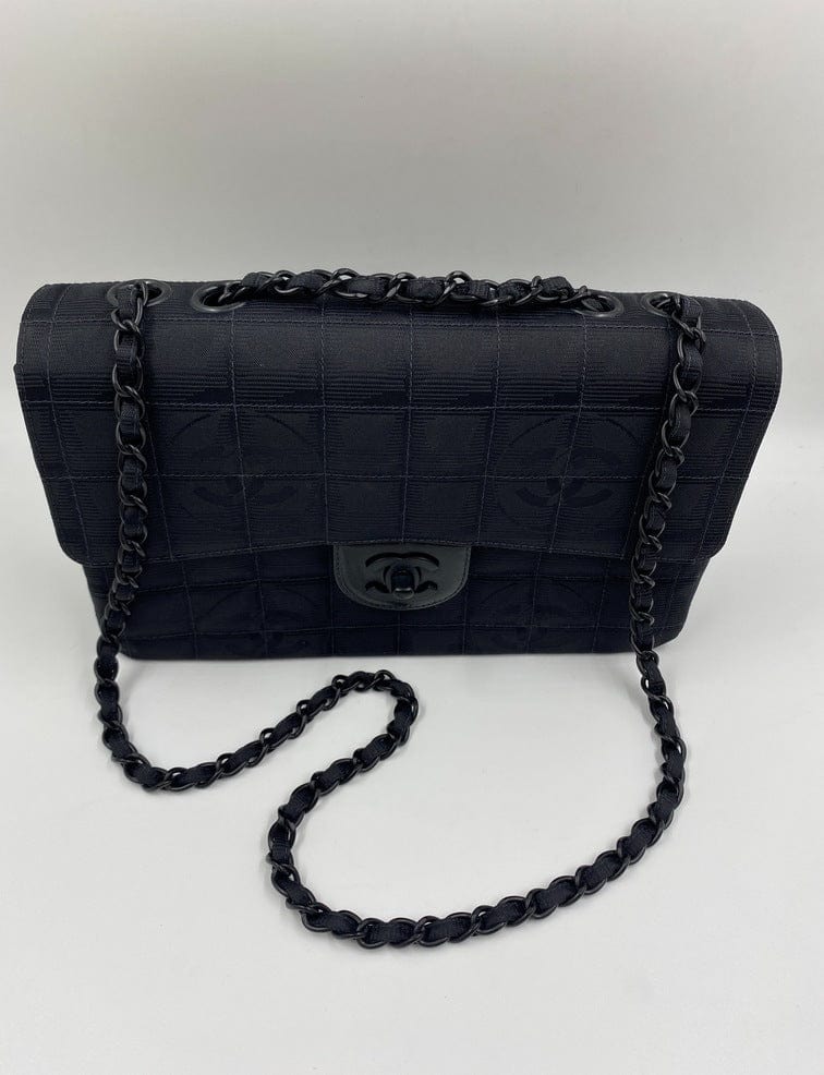 Chanel Travel Line Nylon Flap Bag