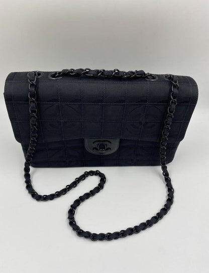 Chanel Travel Line Nylon Flap Bag