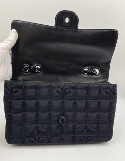 Chanel Travel Line Nylon Flap Bag