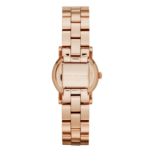 Ladies / Womens AMY Dexter Rose Gold Stainless Steel Marc Jacobs Designer Watch MBM3219