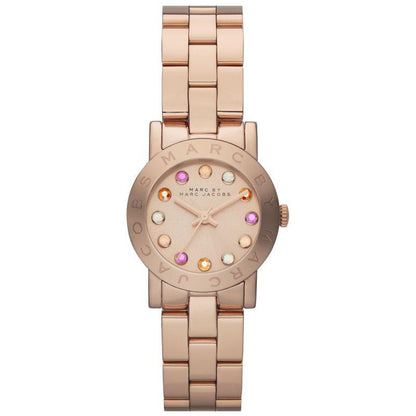 Ladies / Womens AMY Dexter Rose Gold Stainless Steel Marc Jacobs Designer Watch MBM3219