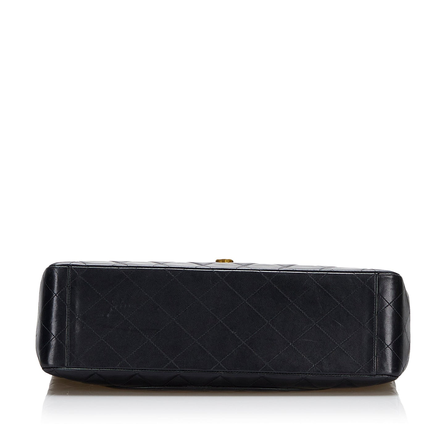 Chanel Classic Double Flap Jumbo Black Lambskin Gold