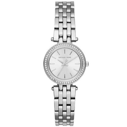 Ladies / Womens Darci Petite Silver Stainless Steel Michael Kors Designer Watch MK3294