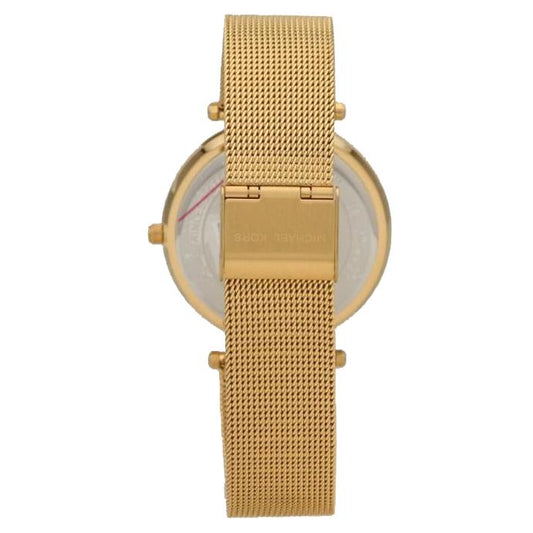 Ladies / Womens Darci Gold Tone Mesh Michael Kors Designer Watch MK3368