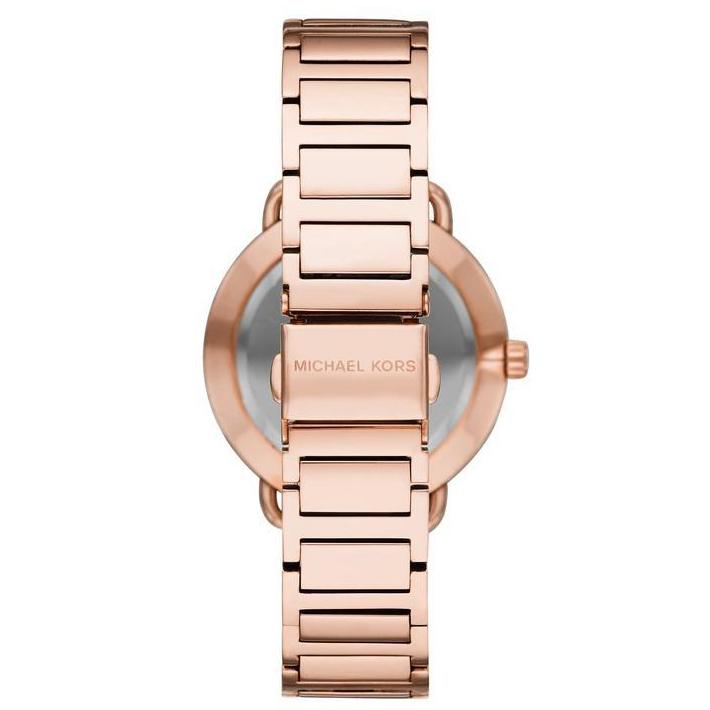 Ladies / Womens Portia Rose Gold-Tone Crysyal Bracelet Michael Kors Designer Watch MK3640