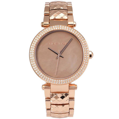 Ladies / Womens Designer Rose Gold Stainless Steel Michael Kors Designer Watch MK6426