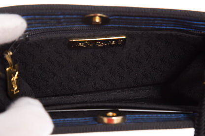 YSL Navy & Black Handbag