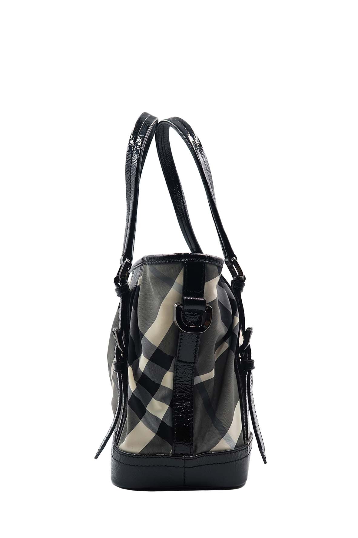 Factory Burberry check Lowry tote