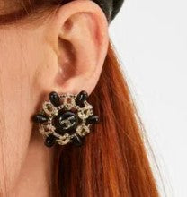 Chanel round earrings - Métiers d'art Hambourg 2017/2018