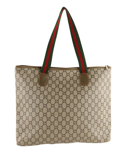 Gucci Bag Plus Beige Canvas Tote