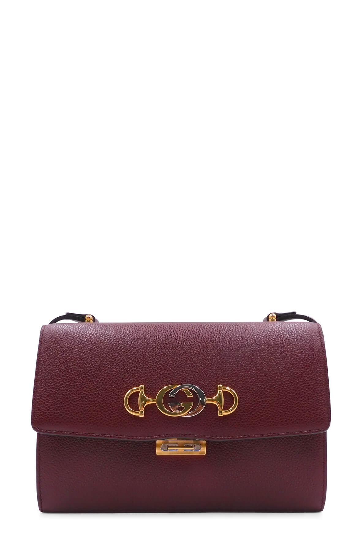 Zumi Small Shoulder Bag Maroon