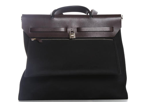 HermÃ¨s Shoulder Bag Black Tote