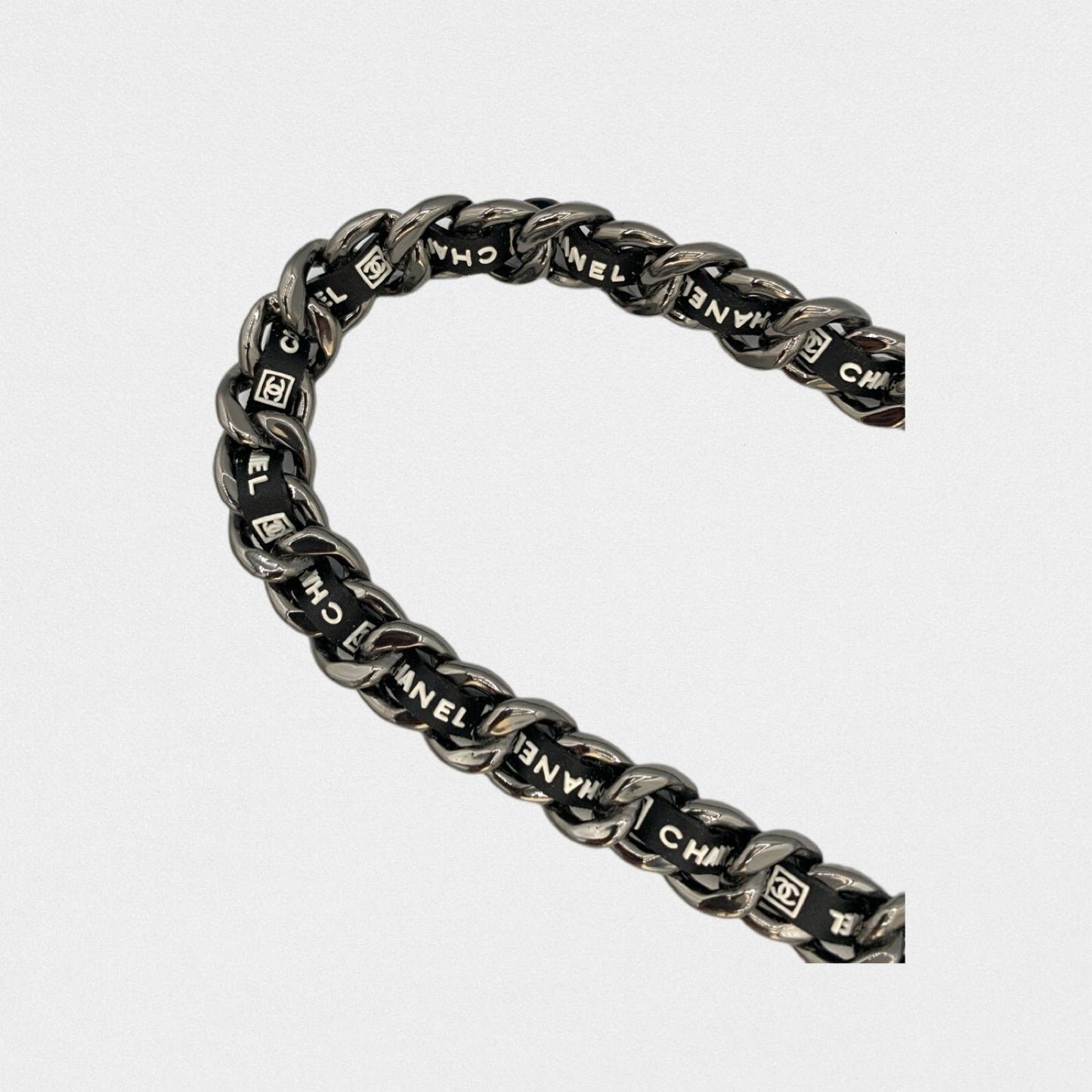 Chanel "Ecriture" chain belt - 2010s