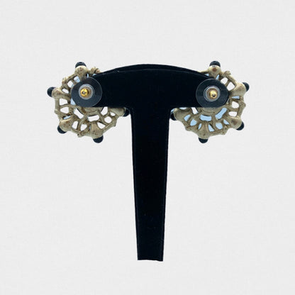 Chanel round earrings - Métiers d'art Hambourg 2017/2018