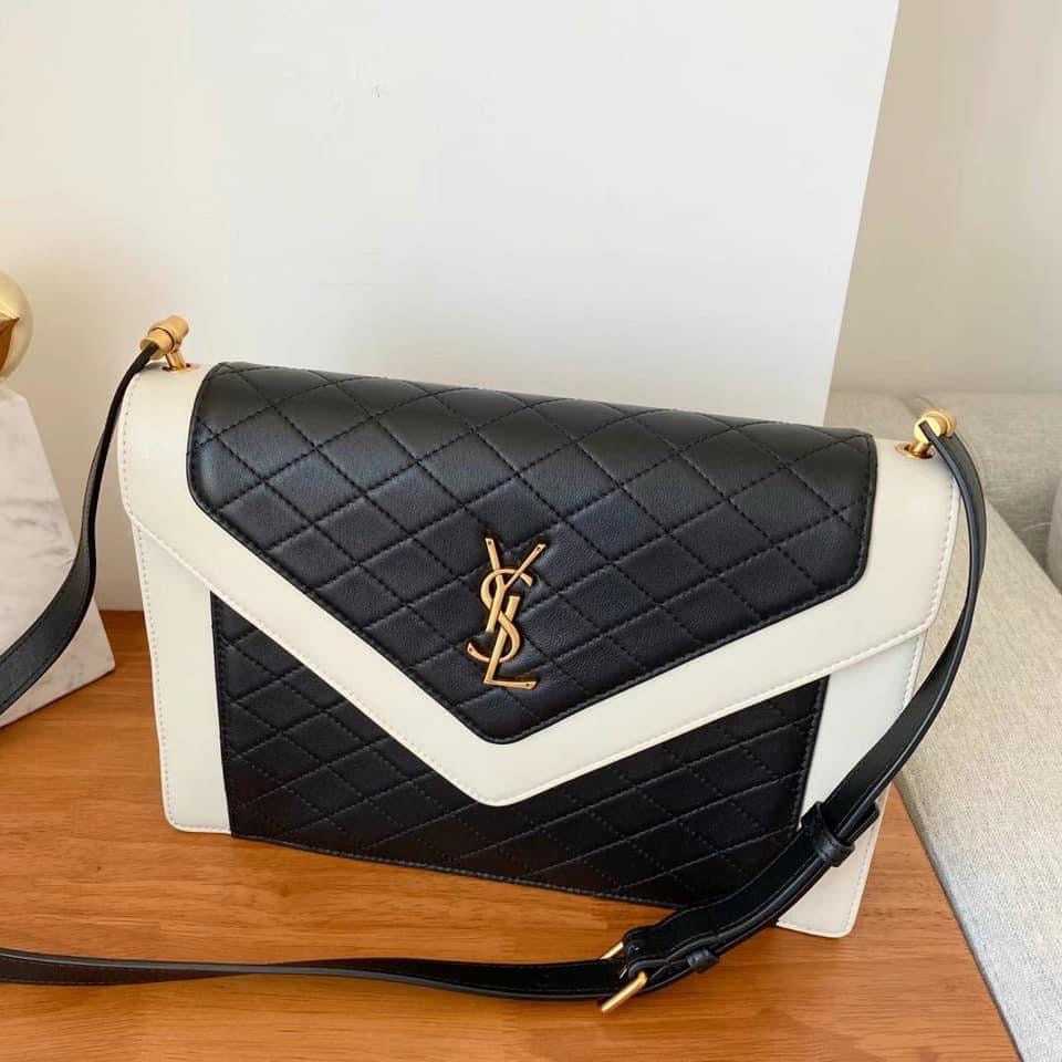 YSL Gaby Satchel Bag in Quilted Lambskini