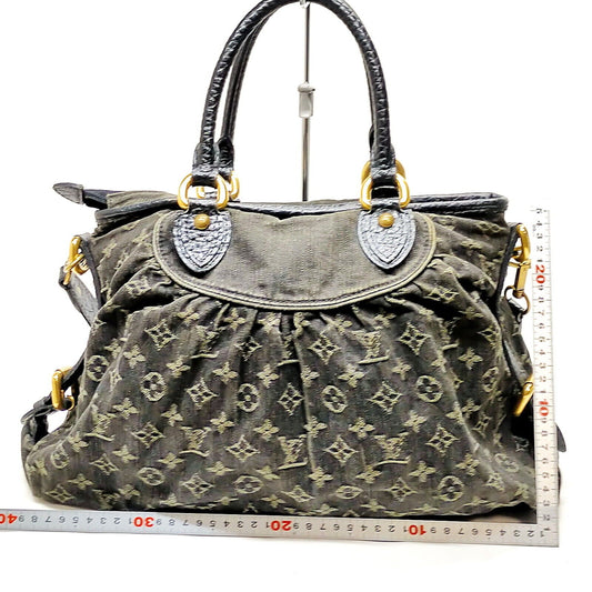 Louis Vuitton Neo Cabby GM Noir Black Monogram Hand Bag