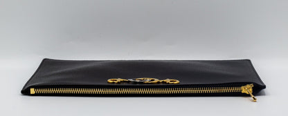 Zumi Grany Black Leather Clutch