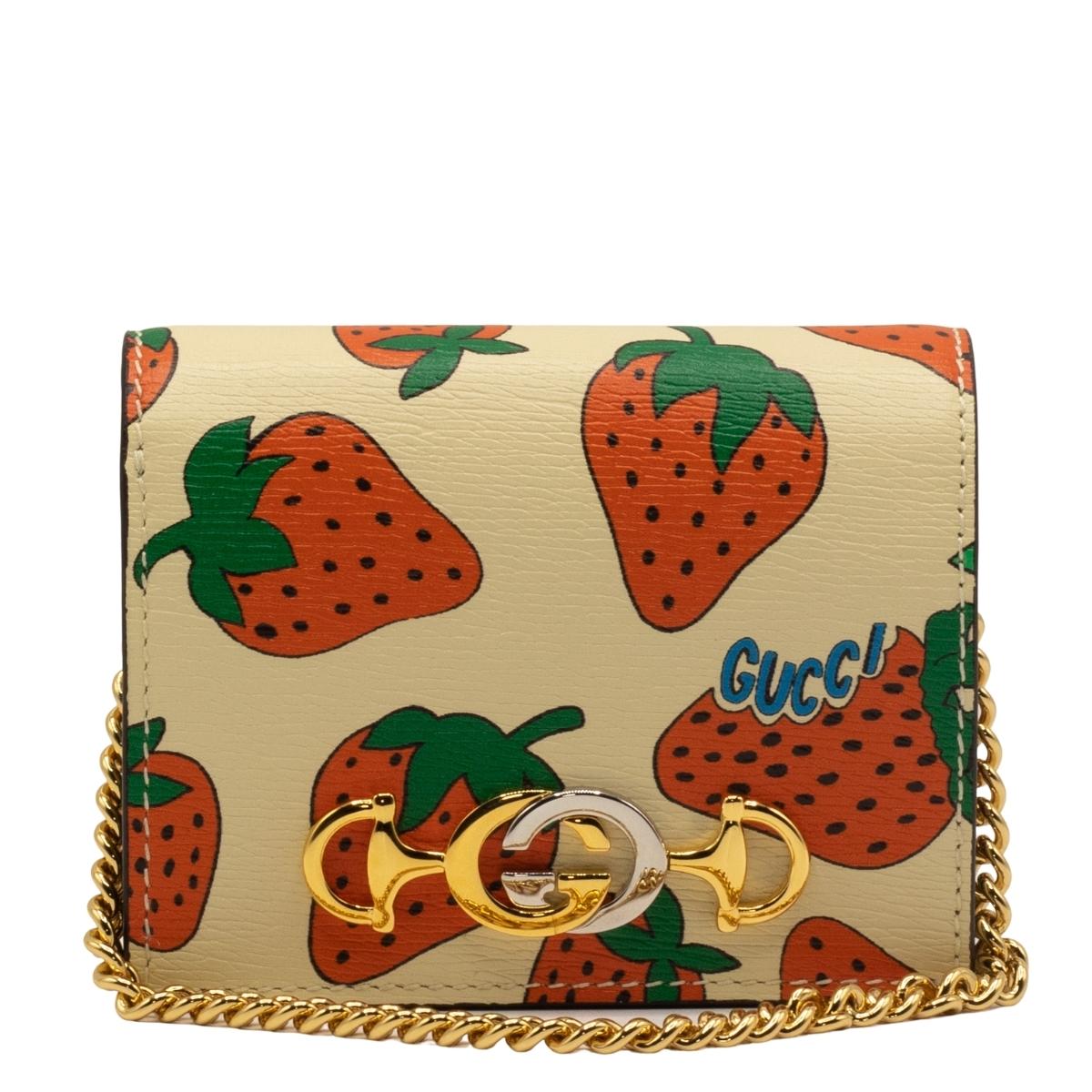 Zumi Wallet purse Strawberry print